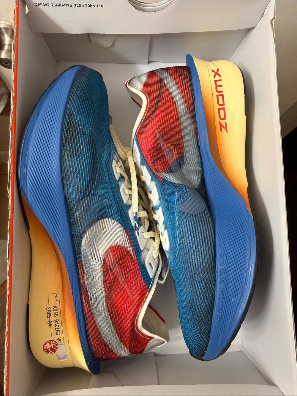 Nike Vaporfly 4 USA Flag - Red White Blue